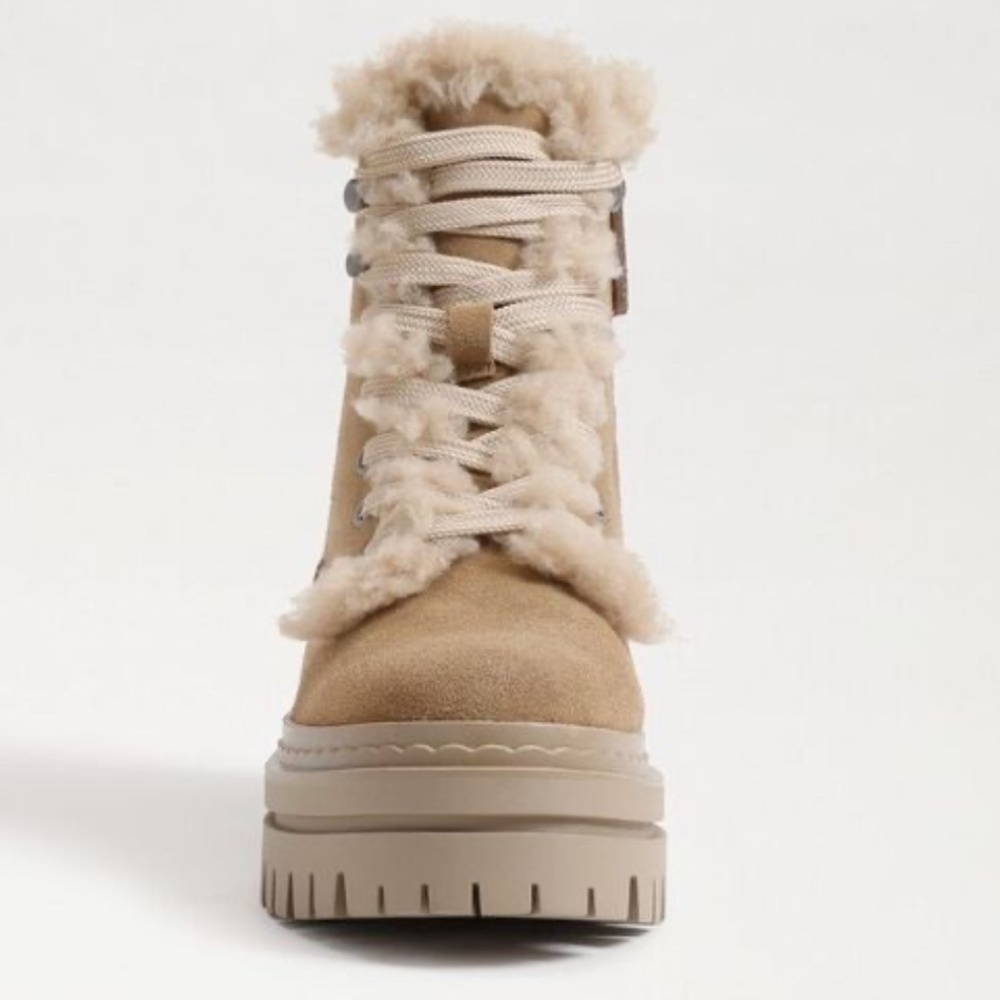 NWT Sam Edelman Kyler 2 Lace Up Cold Weather Boots Sz 7,5 - Picture 5 of 6